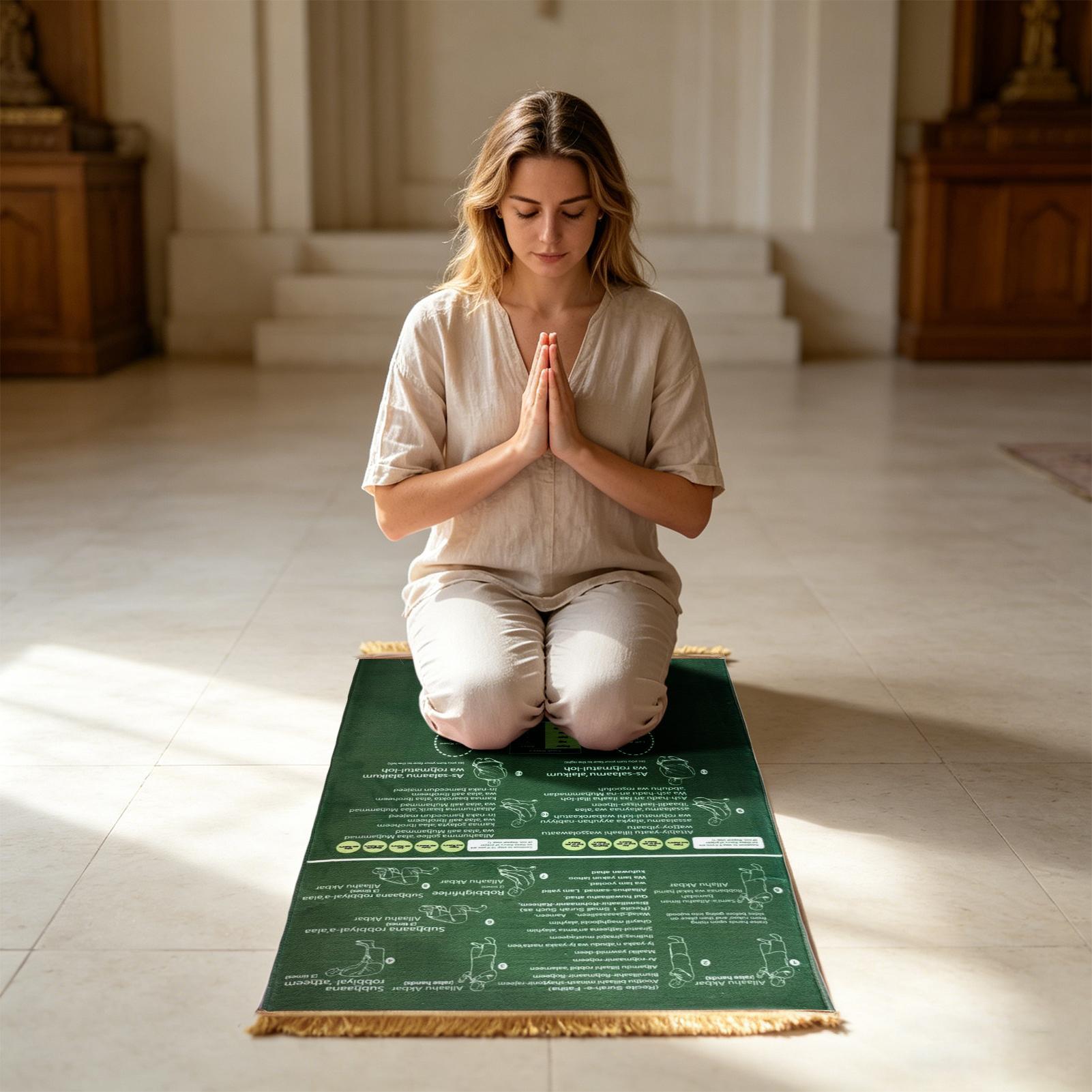 Tapis de prière 50x90cm, doux, - Sustainable Living Guide avis et prix