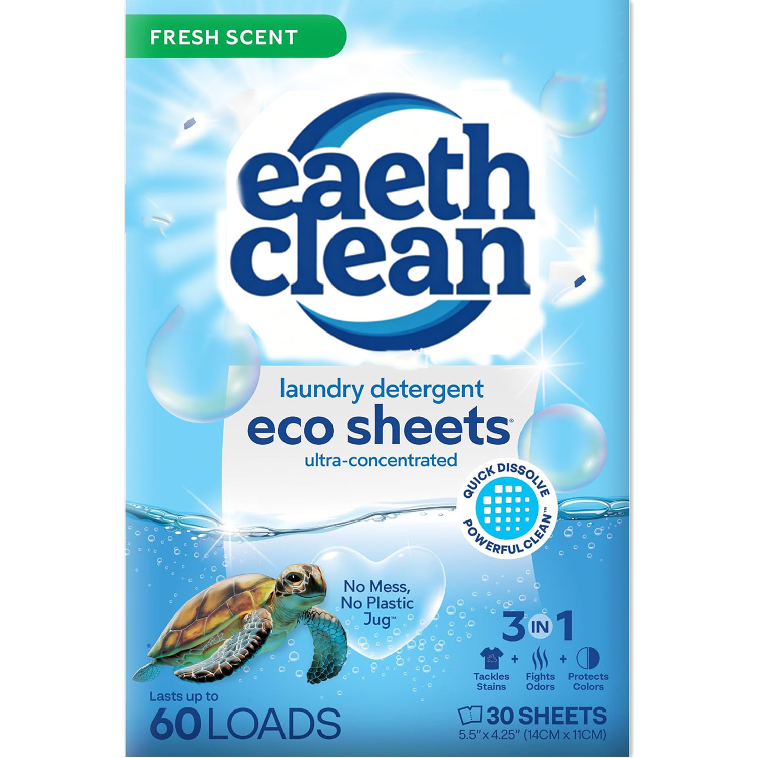30 Feuilles de Lessive Parfum  - Laundry Strip Eco avis et prix